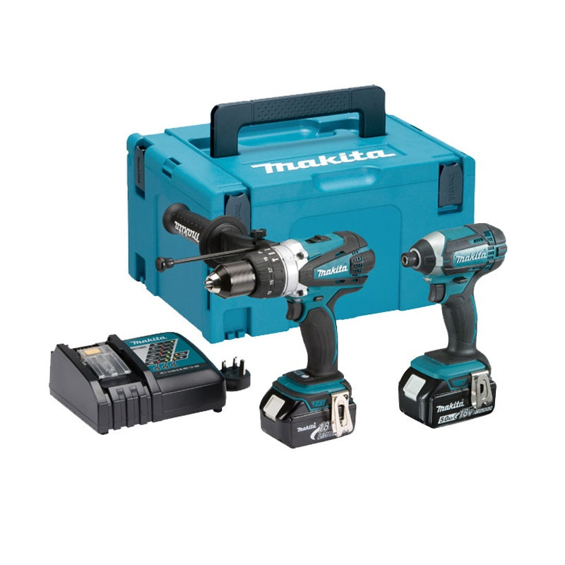 Makita DLX2145TJ Combi/Impact Driver Twinpack