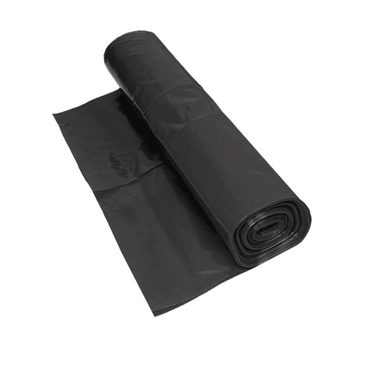 Damp Proof Membrane Sheeting - Black - 1000 Gauge/250mu - 4 x 25m