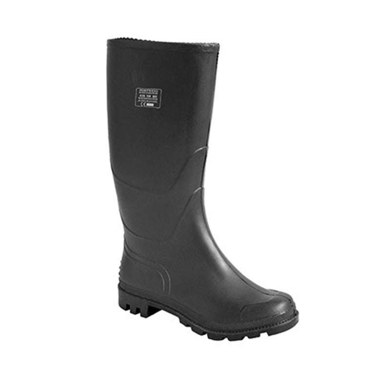 Safety Wellington Boots With Steel Toe & Midsole - Size 8/42