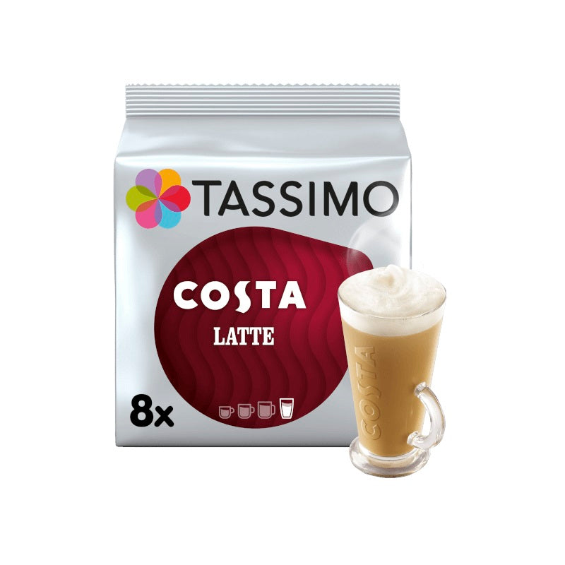 Tassimo Latte Capsules - Pack of 8