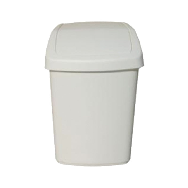 Swing Top Bin - 50L - White
