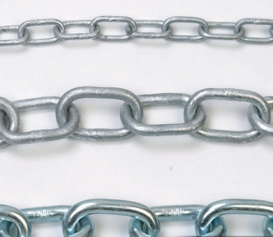 Zinc Plated Chain 8mm x 10m Reel - Max Load 450kg