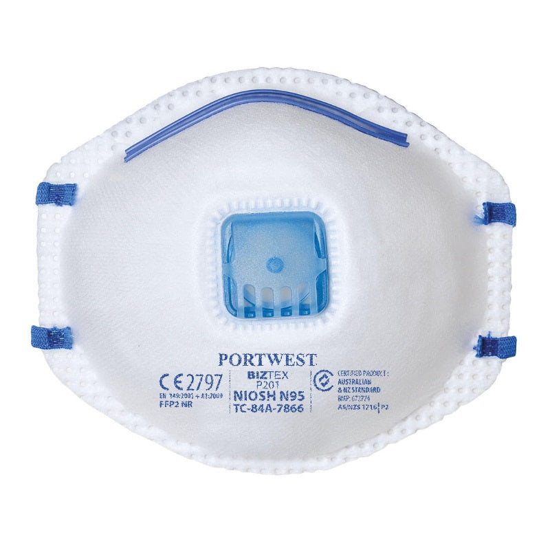FFP2 Valved Dust Mask Respirator
