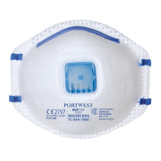 FFP2 Valved Dust Mask Respirator